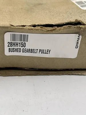 Used BUSHED 28HH150 BUSHED GEAR BELT PULLEY Belts | ND Industrial Surplus #1216221