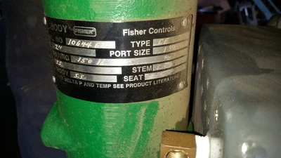 USED FISHER CF8M