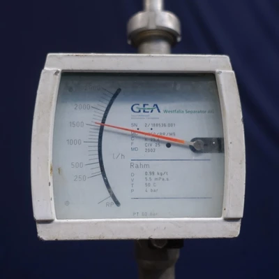 Westfalia MSG 85-01-076 CIP milk separator, 316SS.