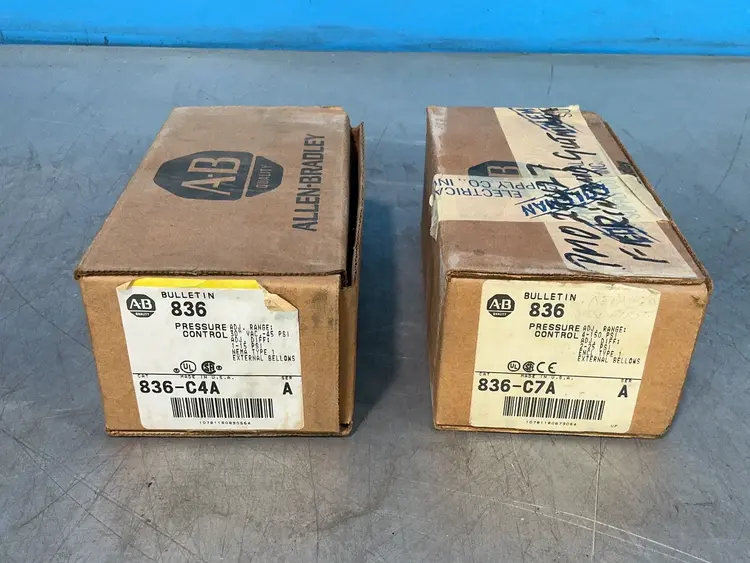 Used ALLENBRADLEY 836C4A / 836C7A Pressure Switches Ohio US | HGR 24 #1488465