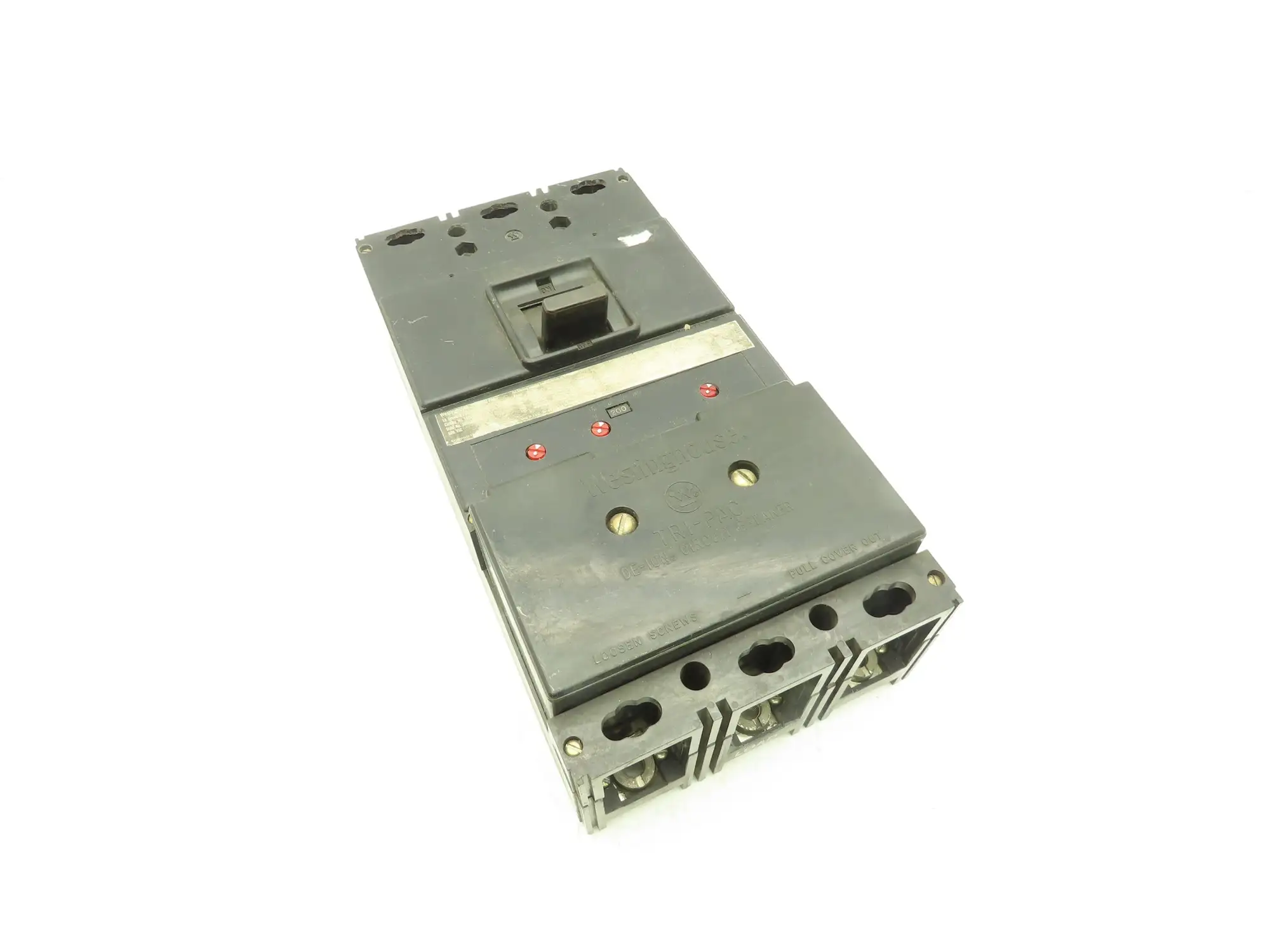 Westinghouse LA3400PRF Tri-Pac Circuit Breaker 3-Pole 400A 600VAC No Lugs