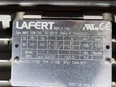NEW LAFERT AMBZ112MCA6