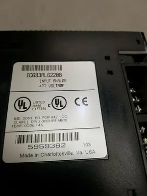 USED GE FANUC IC693ALG220G