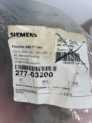 NEW Siemens 277-03200