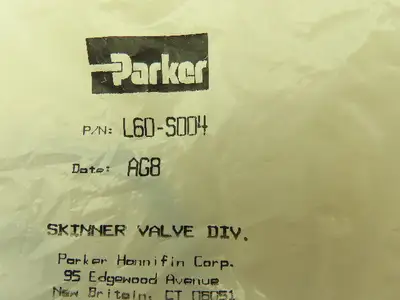 Parker Skinner L60-S004 Valve Repair Rebuild Kit Lot of 3