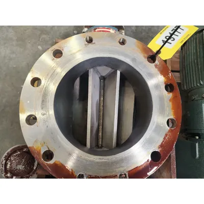Used 10" Stainless Steel Flo-Tronics Rotary Airlock Feeder Valve