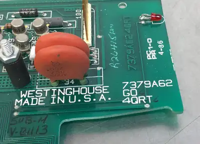 Used Westinghouse 7379A62 G0 Printed Circuit Boards (PCB) South Carolina US | Palmetto Automation #1286076