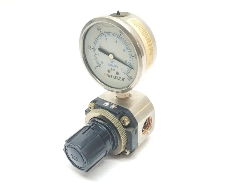 Used SMC SRH4010-N04 Air Pressure Regulators Michigan US | Maverick Industrial Sales #1463538