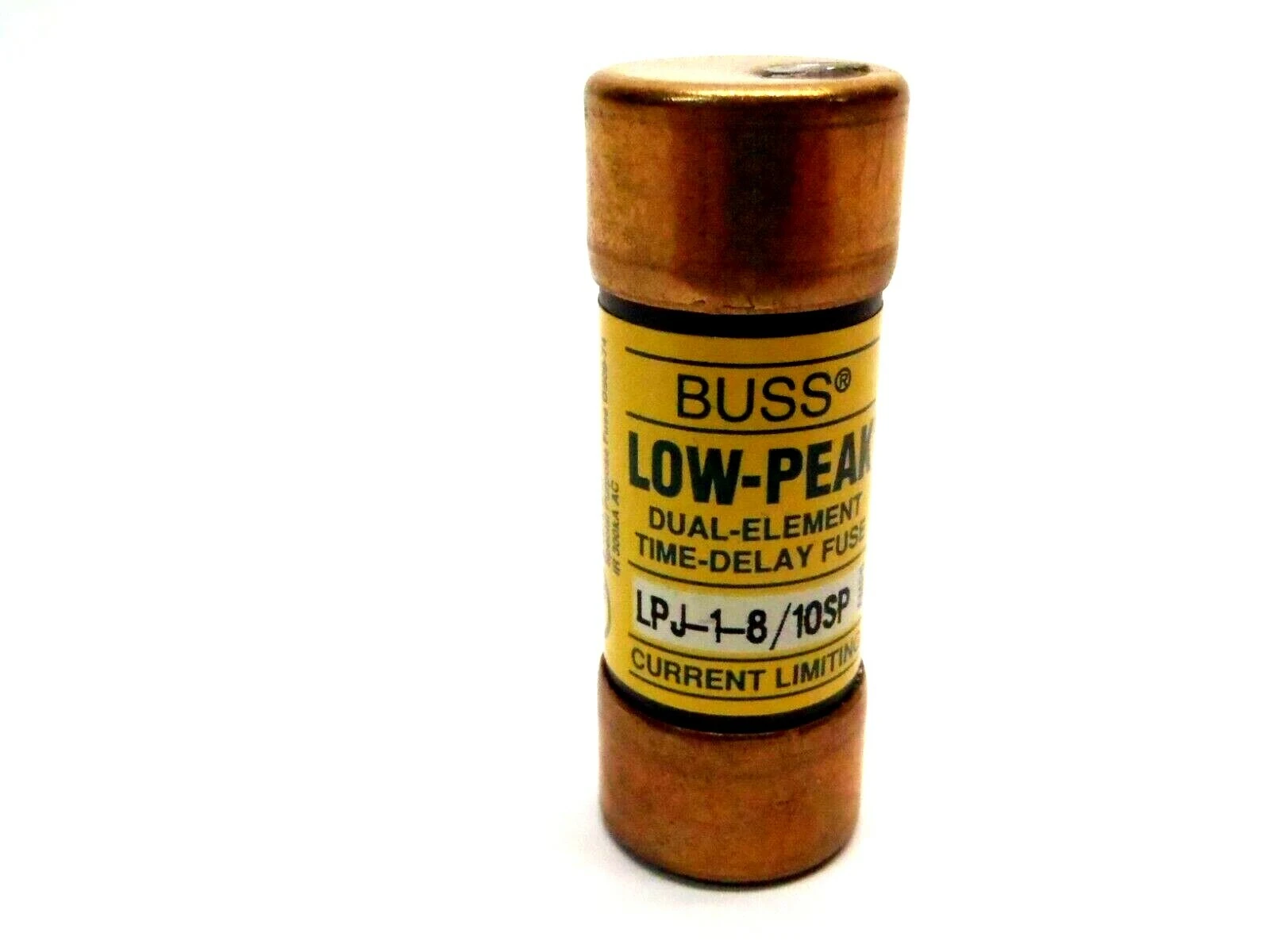 Used Cooper Bussmann 1.8 Amp Low Peak Dual Element Time Delay Fuse Fuses Michigan US | Maverick Industrial Sales #1401262