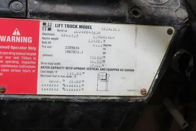 USED HYSTER S80XLBCS