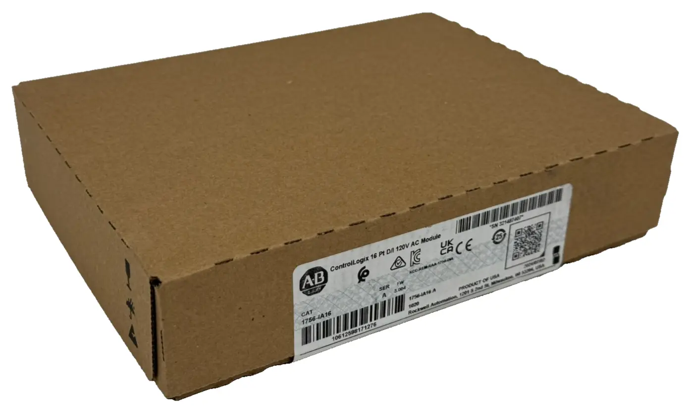 SEALED ALLEN BRADLEY 1756-IA16 INPUT MODULE SER. A F/W: 3.004 1756IA16