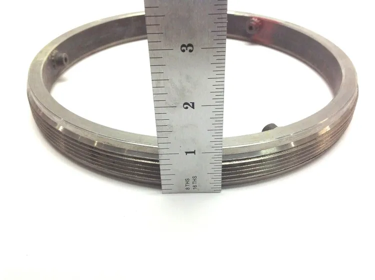Used UNBRANDED STEEL 9" THREADED OUTSIDE RING SEAT Misc Industrial Equipment | Maverick Industrial Sales #1118650