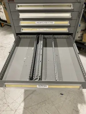Used Lyon 9 Drawer Modular Cabinet Cabinets Michigan US | Maverick Industrial Sales #1507230