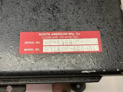 USED NORTH AMERICAN H3186R-120-01