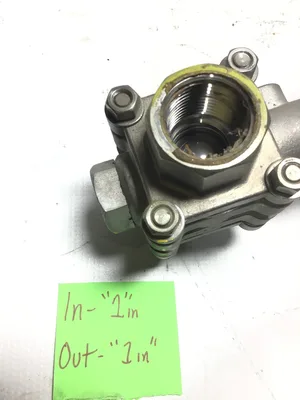 GGosco 03FNPT-SSSS-N606RA-N0NBNS Dual Pak Ball Valve 1″ with Kinetrol Valve Actuator