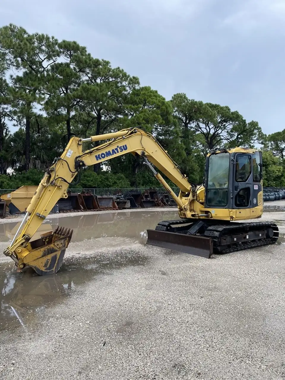 Used 2018 KOMATSU PC88MR-10 Crawler Excavators Florida US | National Equipment Dealers #1422245