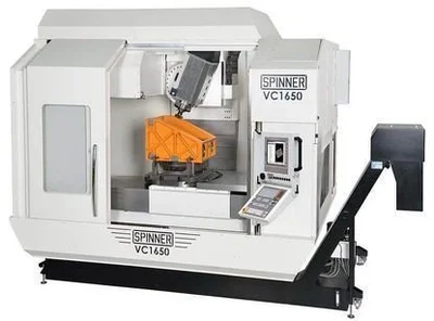 New | Build-to-Order SPINNER VC1650-5A Vertical Machining Centers (5-Axis or More) | Source Machinery Sales #1251768