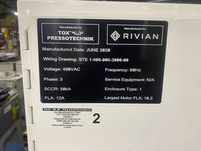 USED 2020 TOX PRESSOTECHNIK TE-C 055.100.1038180.A.001