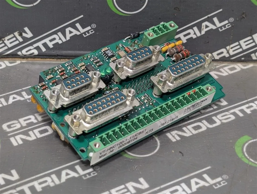 Mannesmann Rexroth VT-HNC100-1-11/CBS1 Servo Controller Interface Board Used