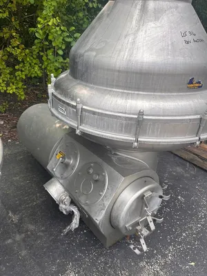 (2) Alfa-Laval MRPX 417 TGV-74C warm milk separators, 316SS.