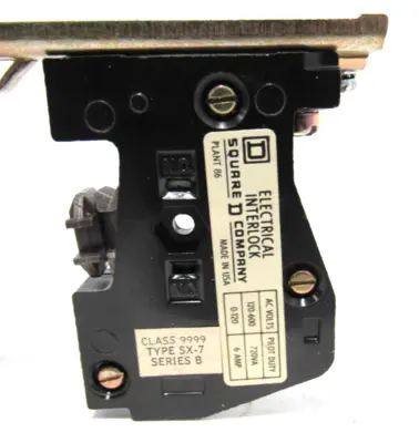 NEW SQUARE D 9999-SX-7 ELECTRICAL INTERLOCK 9999SX7