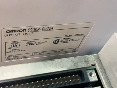 Used OMRON C200H0A224 Programmable Logic Controllers Ohio US | HGR 24 #1345369