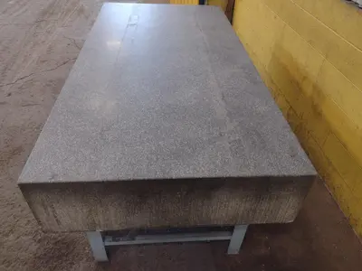 8' X 4' X 14" ROCK OF AGES PRECISION LAYOUT INSPECTION GRANITE TABLE: STOCK #23787