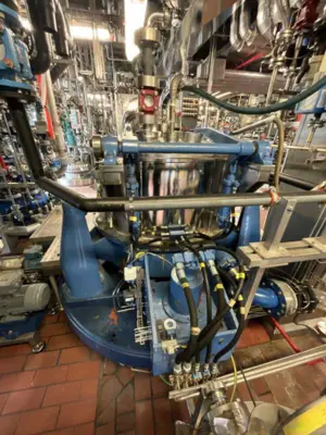(2) Ellerwerk 735 C perforate basket centrifuges, Hastelloy C-22.