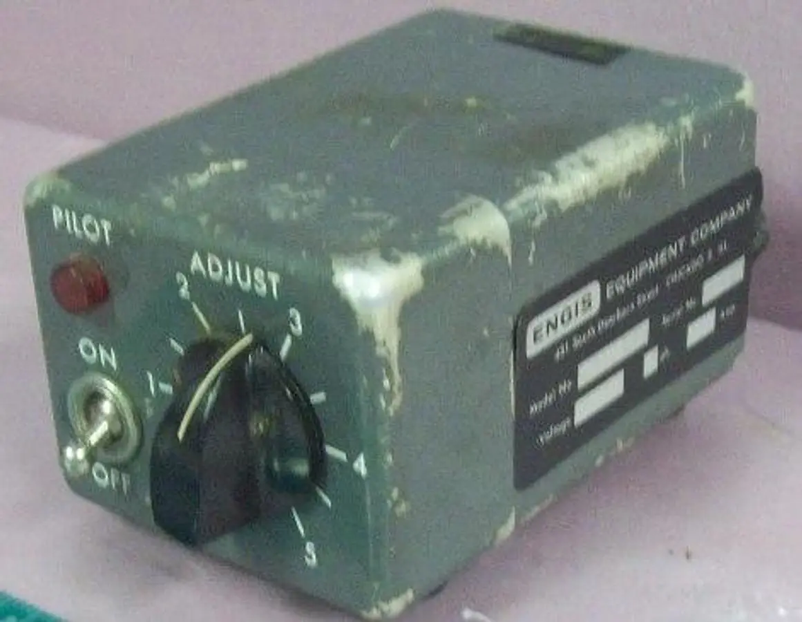 QTY. 1. ENGIS EQUIPMENT COMPANY VARIABLE CONTROLLE...