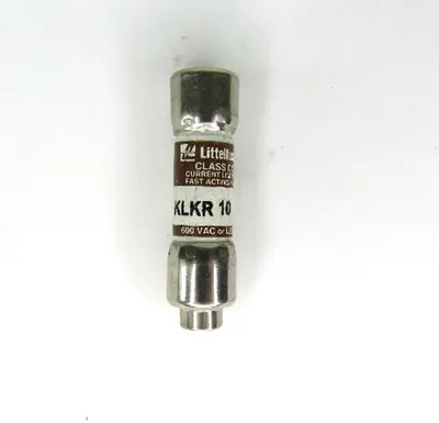USED LITTELFUSE KLKR 10