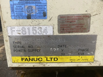 USED FANUC ArcMate 100iBe + R-J3iC
