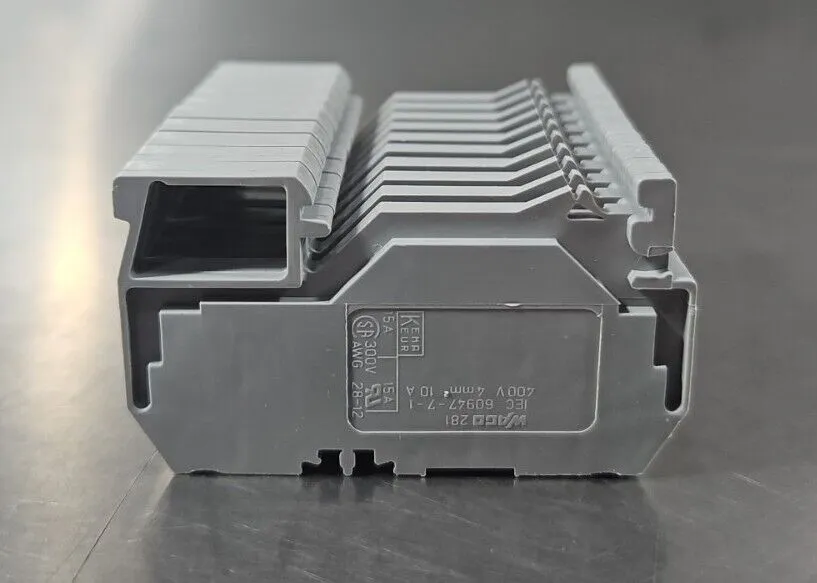 WAGO 281-916 Conductor Through Terminal Block - Pk with 20. Loc 3C-23