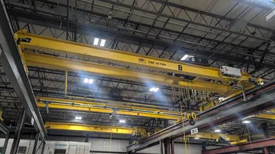 R&M 10 Ton Cranes - Overhead, Bridge | Highland Machinery & Crane (3)