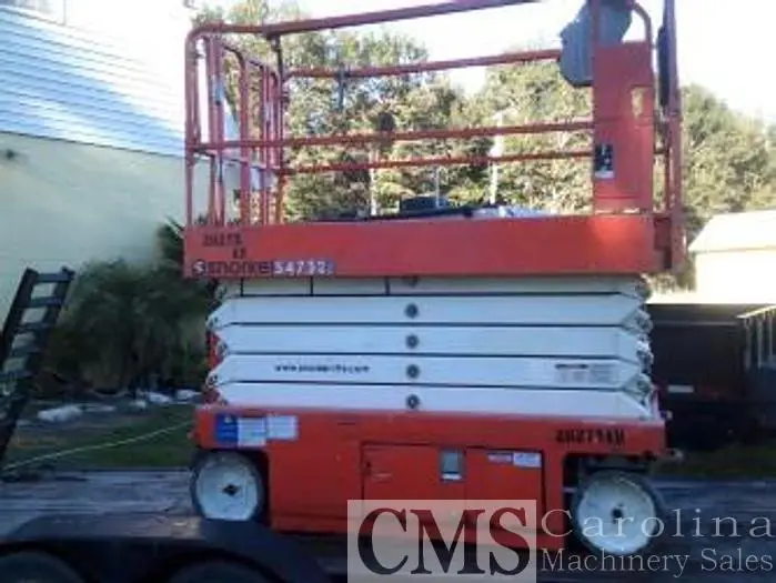Used 2018 SNORKEL S4732E Scissor Lifters North Carolina US | CAROLINA MACHINERY SALES #423205