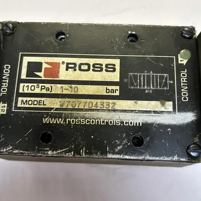 Used ROSS W7077D4332 Solenoid Valves Ohio US | Surplus Asset Holdings #1237737