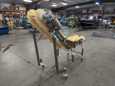 Dorner SS Cleated Incline Conveyor