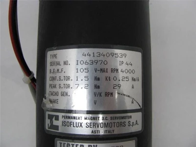 USED ISOFLUX SERVOMOTORS S.P.A 4413409539
