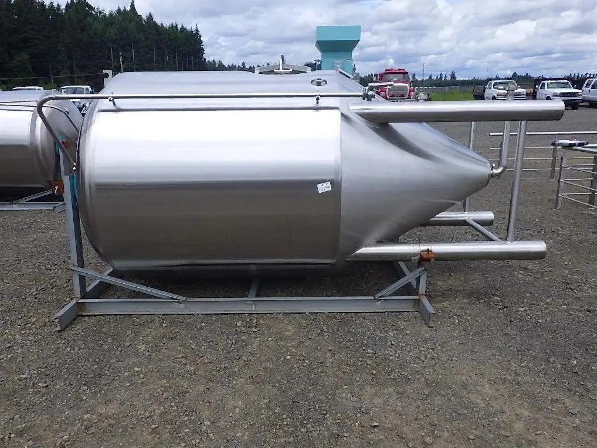 (4) Available - Used 20bbl/25hl Jacketed Conical Fermenters