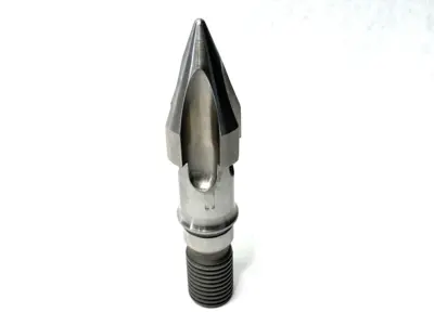 N/A | Injection Mold Screw Tip 35mm Diameter 155mm Overall Length - New – Open box