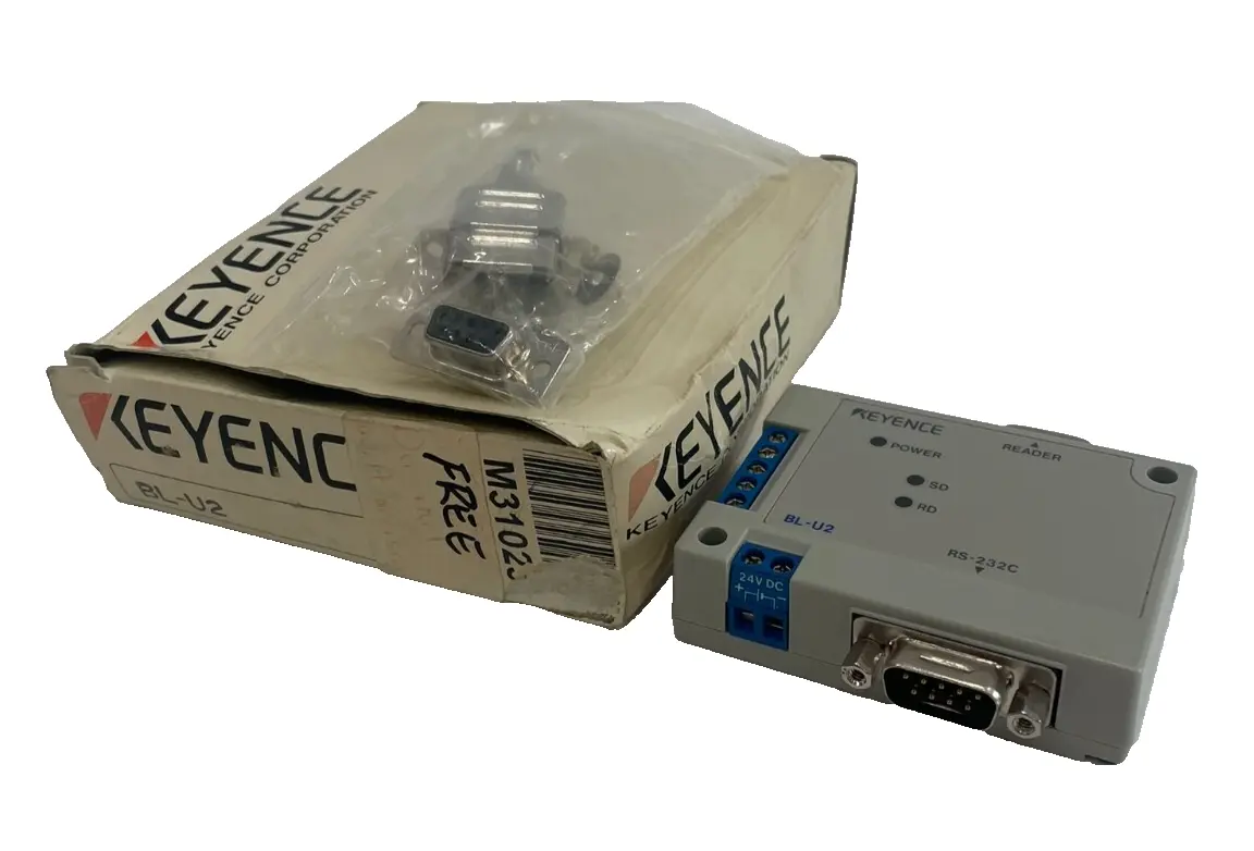 NEW KEYENCE BL-U2 COMMUNICATION UNIT 24V BLU2