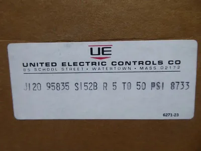 USED UNITED ELECTRIC 95835 S152B