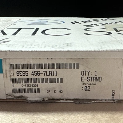NEW Siemens 6ES5-456-7LA11