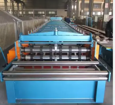 Wide Rib Roof Deck Roll Forming Machine – UAE
