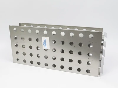 5 Shelf Stainless Steel Freezer Drawer Rack 27.5x5.5x12 Upright Lab Storage