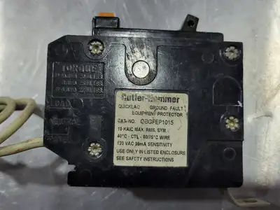 USED CUTLER-HAMMER QBGFEP1015