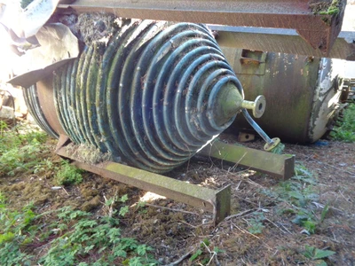 2050 L S/S Half Coiled Enclosed Vessel
