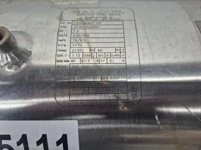 USED BALDOR ELECTRIC COMPANY CSSEWDM3710T