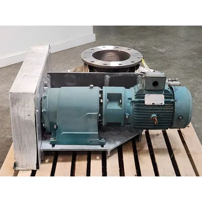 Used 10" Stainless Steel Flo-Tronics Rotary Airlock Feeder Valve
