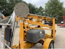 Used 2016 HAULOTTE 4527A Towable Boom Lifts Pennsylvania US | Iron Exchange Equipment Solutions #1353832