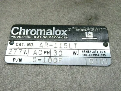 NEW CHROMALOX AR-115LT